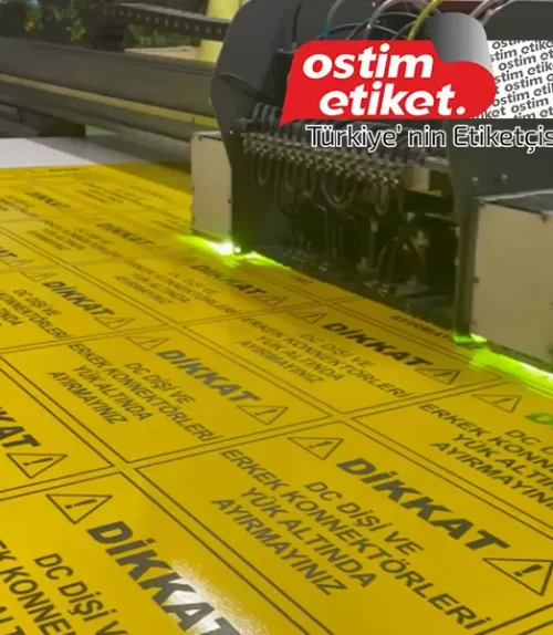 Alüminyum Etiket