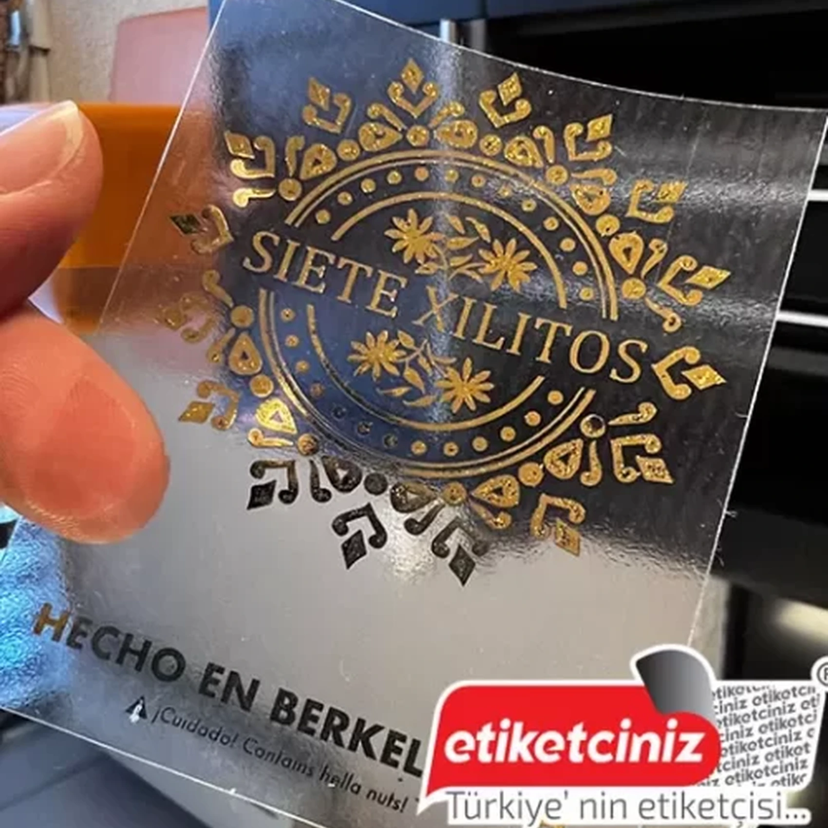 Gümüş Yaldız Sticker