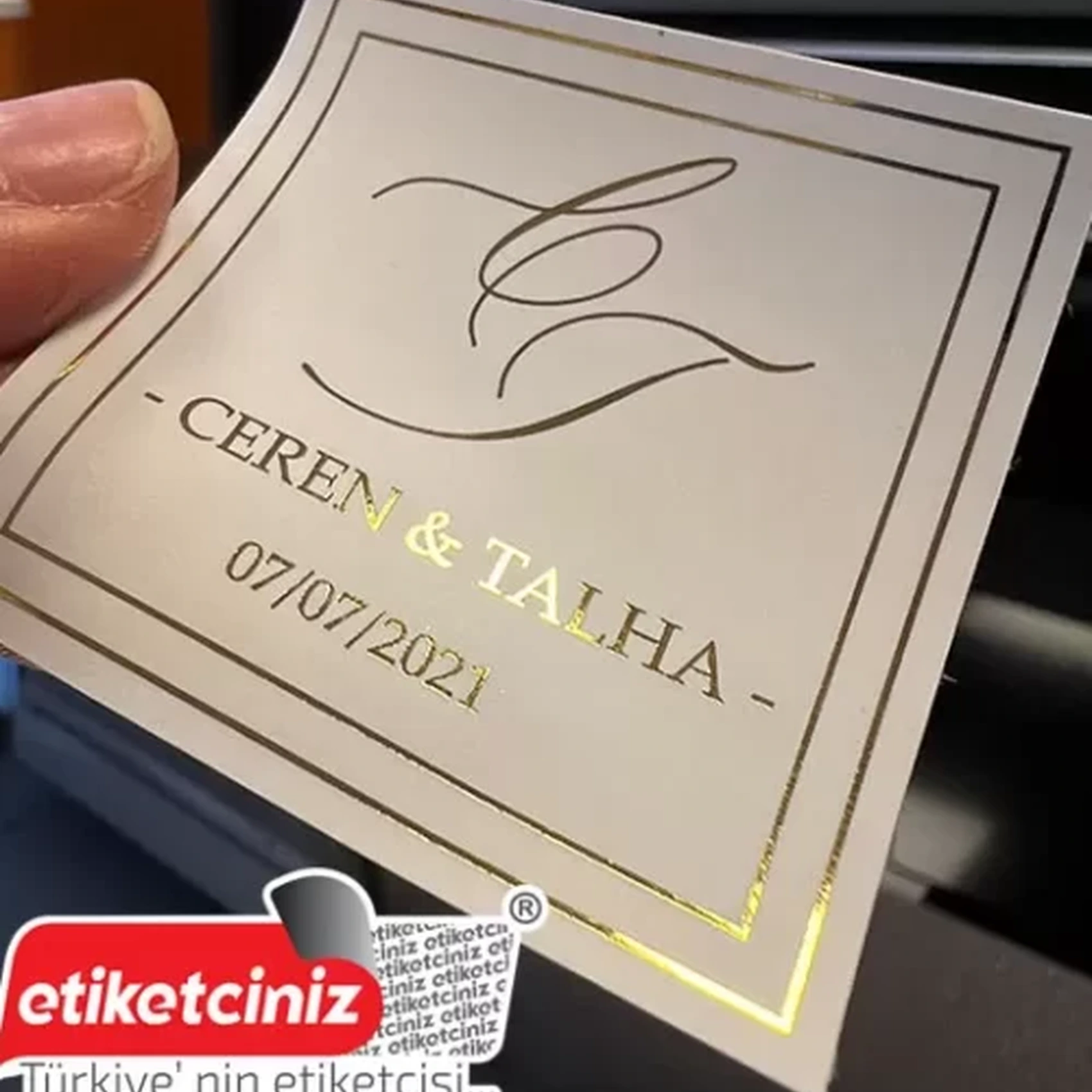 Gümüş Yaldız Sticker
