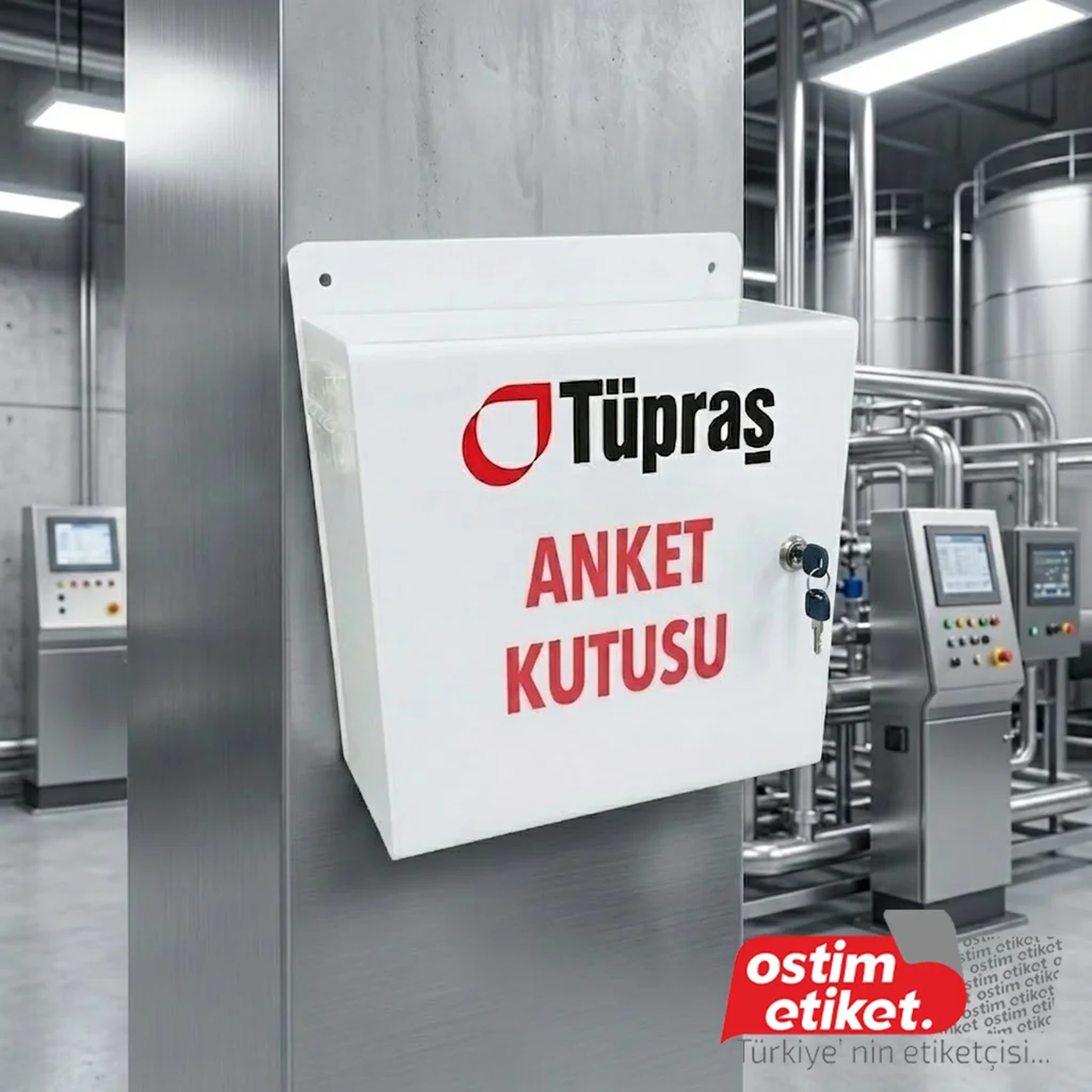 Pleksi Anket Kutusu