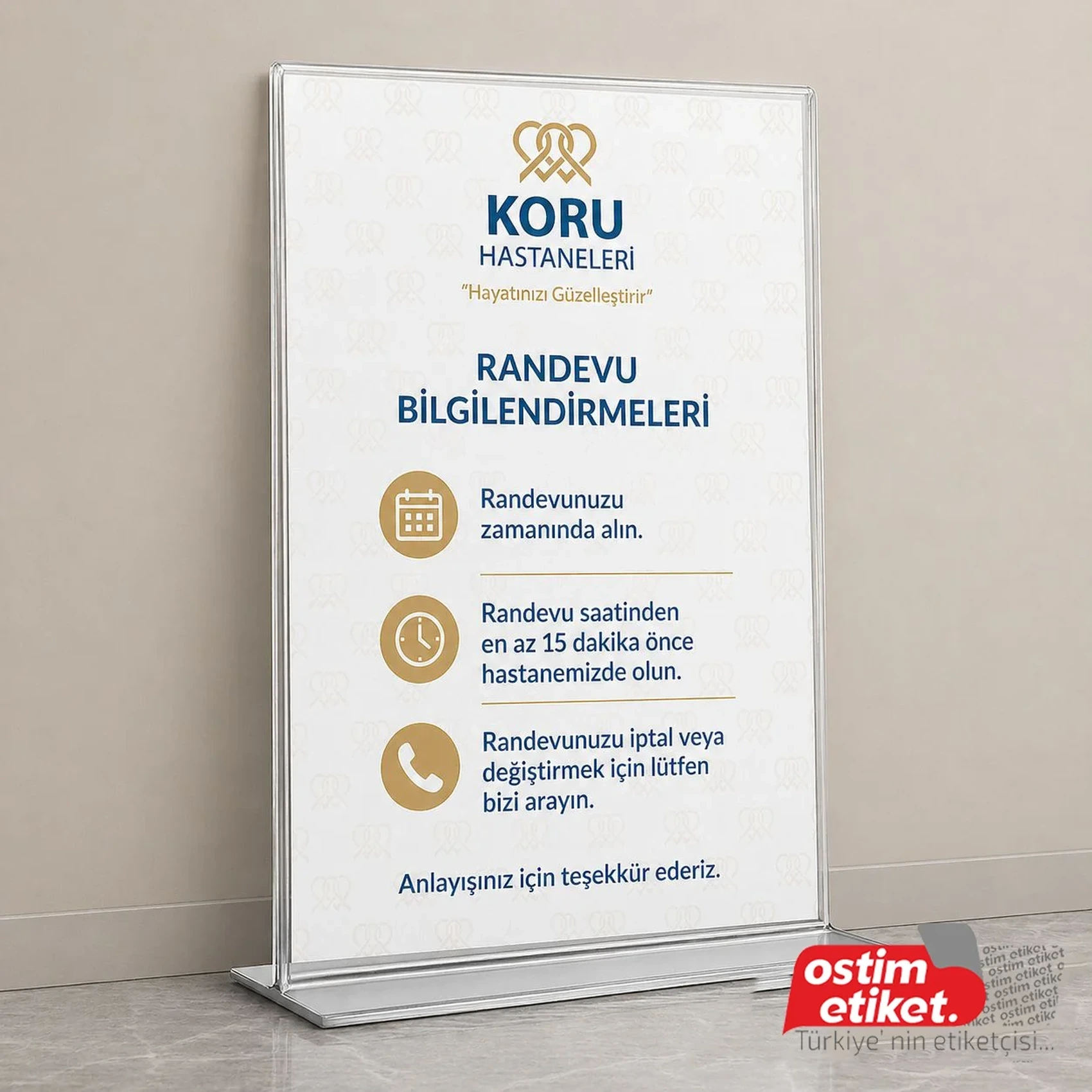 Pleksi Broşürlük ve Föylükler