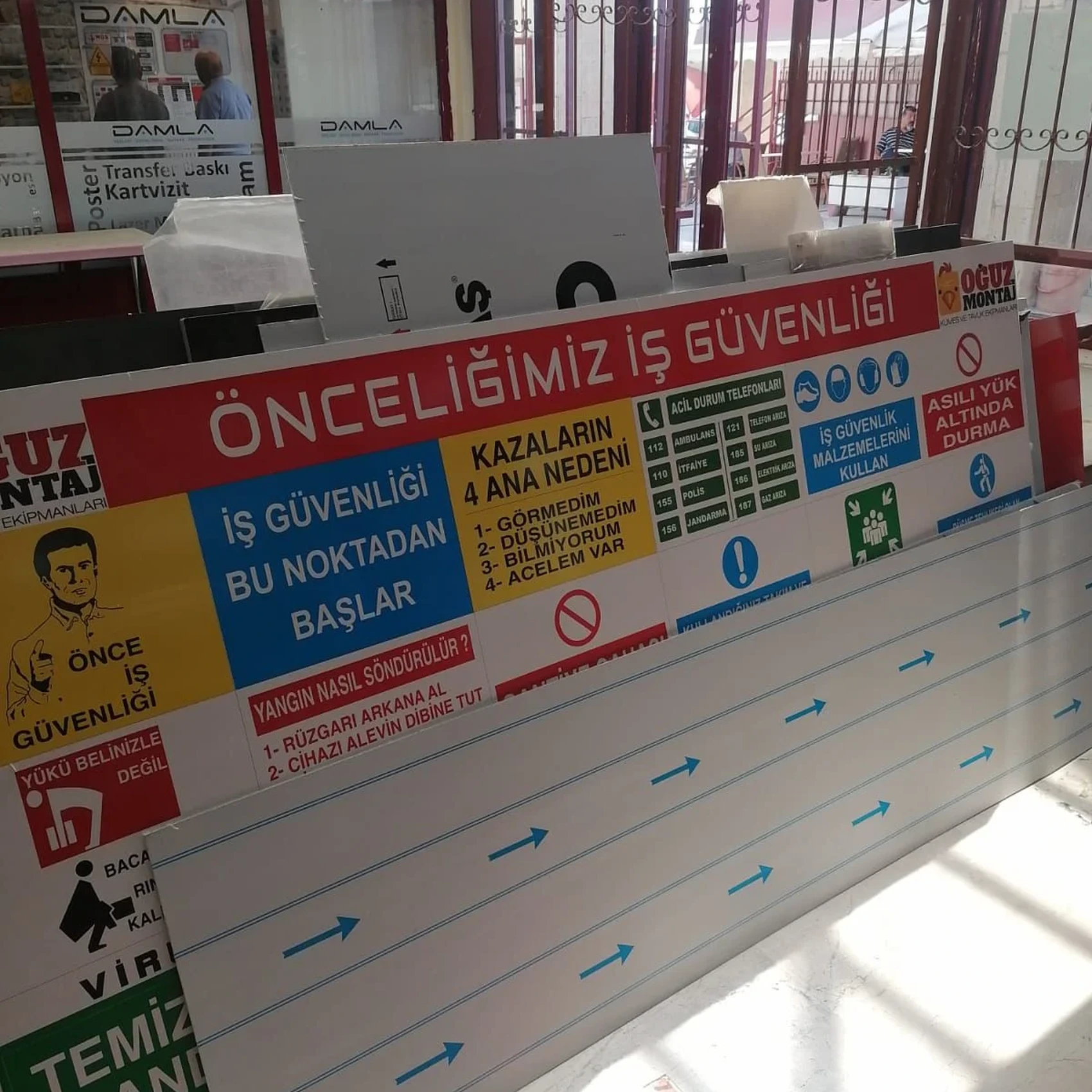 Şantiye ve İnşaat Tabela