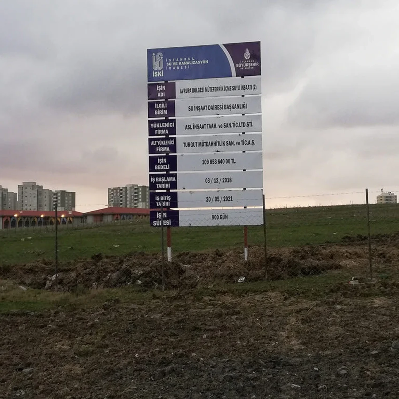 Şantiye ve İnşaat Tabela