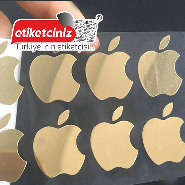 Slim Cut Metal Cut Etiket