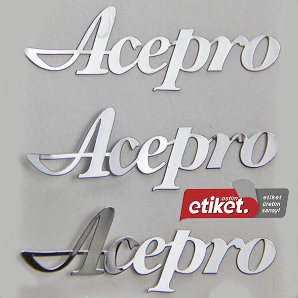 Slim Cut Metal Cut Etiket