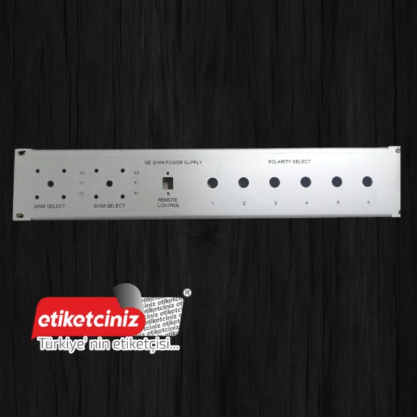 Makine Panel Etiketleri