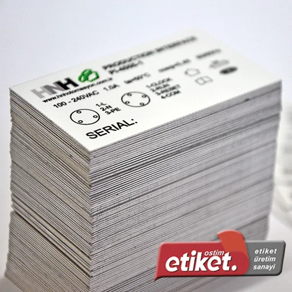Sublimasyon Metal Etiket