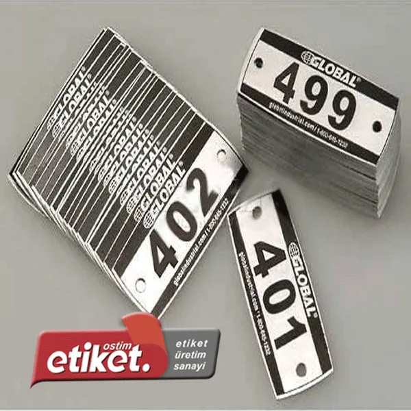UV (Ultraviyole) Metal Etiket