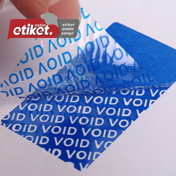 Void Güvenlik Hologram Etiket
