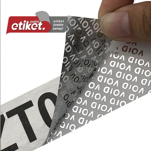 Void Güvenlik Hologram Etiket