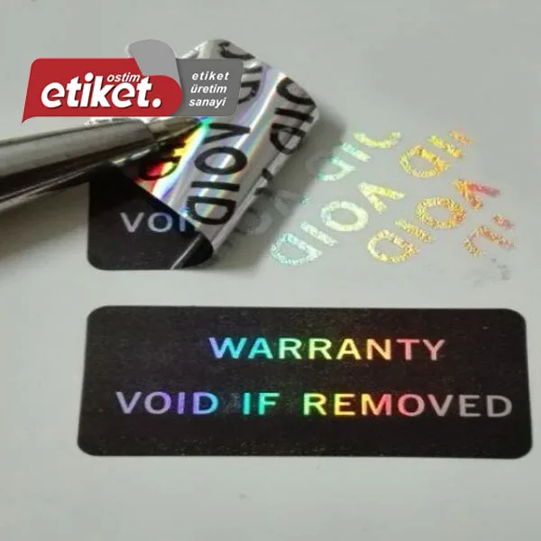 Void Güvenlik Hologram Etiket
