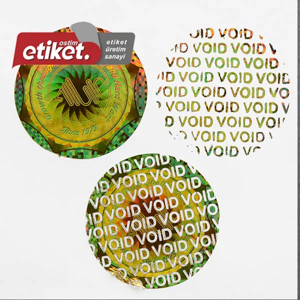 Void Güvenlik Hologram Etiket