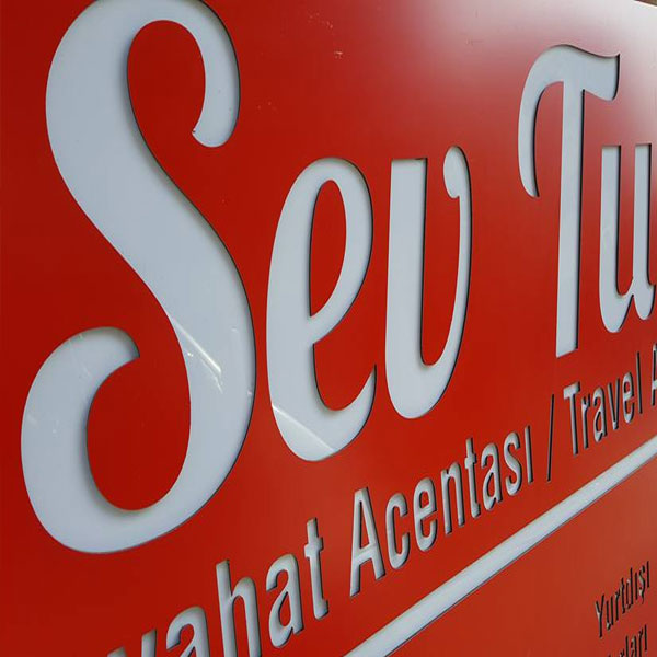 Alüminyum-Kompozit Dekupe Tabela