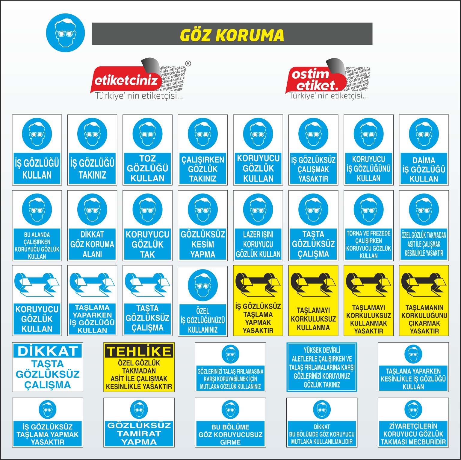 İGES KAFA GÖZ KORUMA